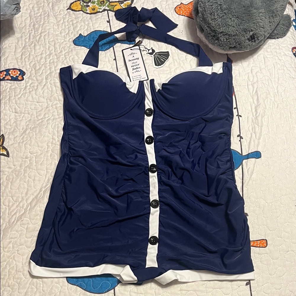 Retro Stage 1950’s style bathing suit